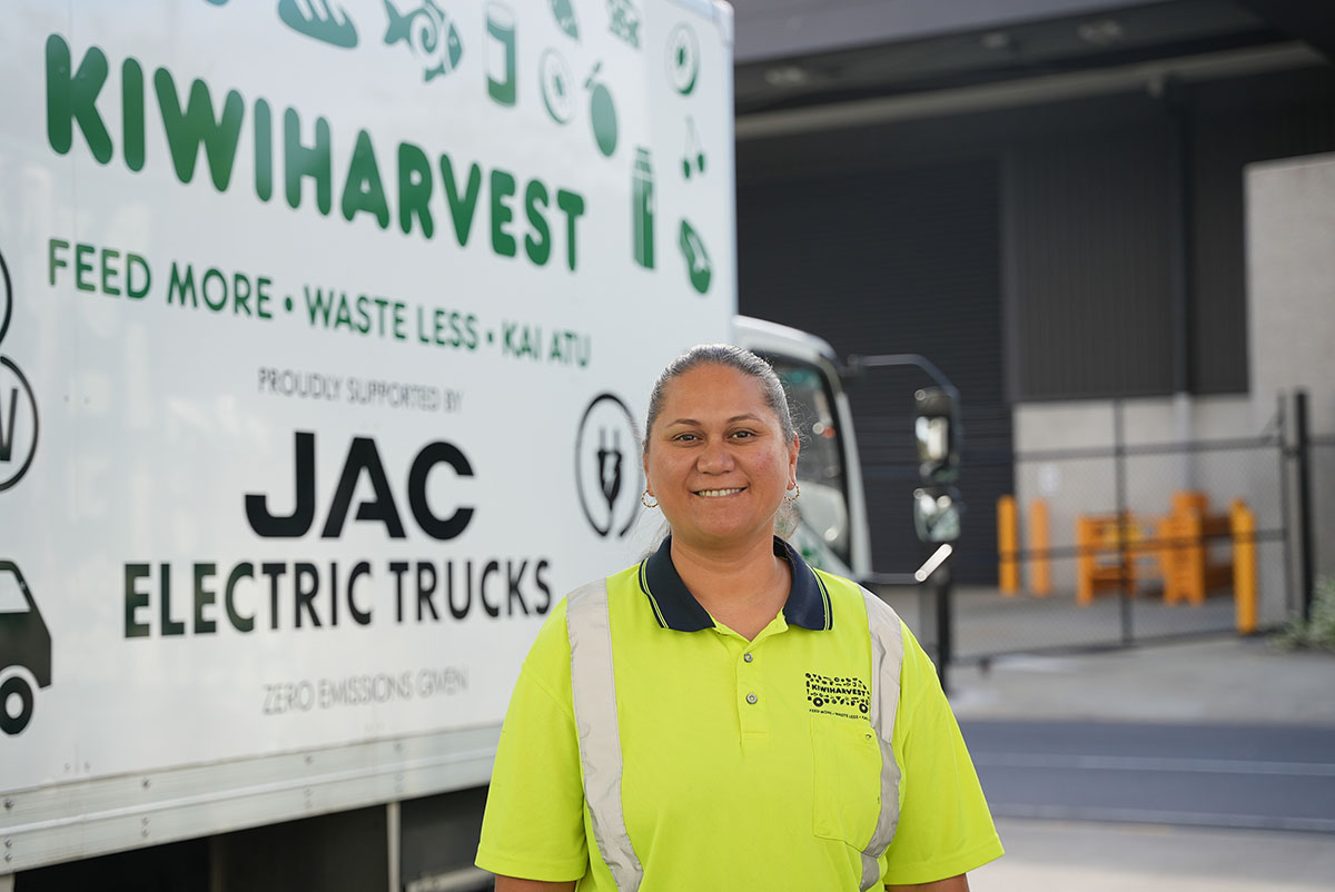 Seti from KiwiHarvest - proudly supported by JAC